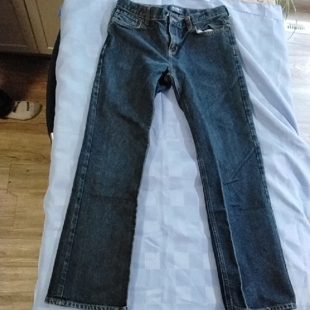 Old Navy Blue Straight Leg Jeans